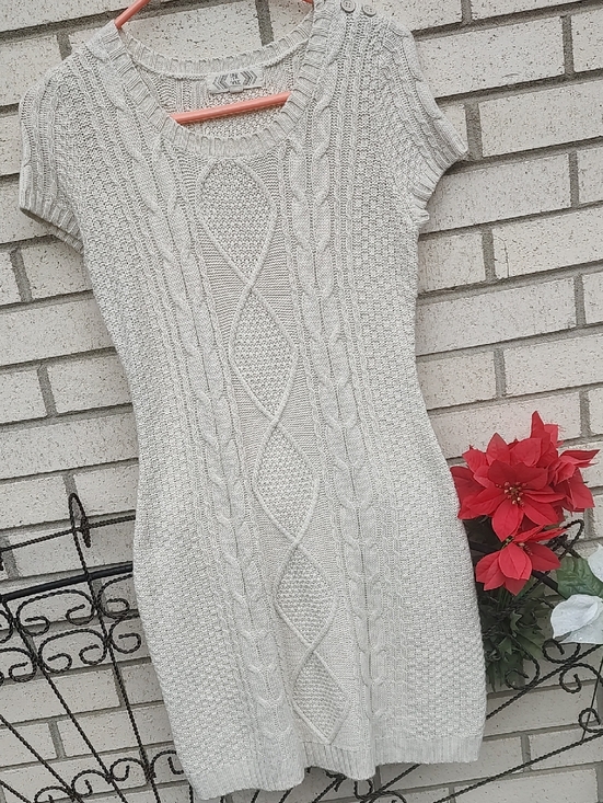 Pink Rose Dresses & Skirts - White Sweater Dress